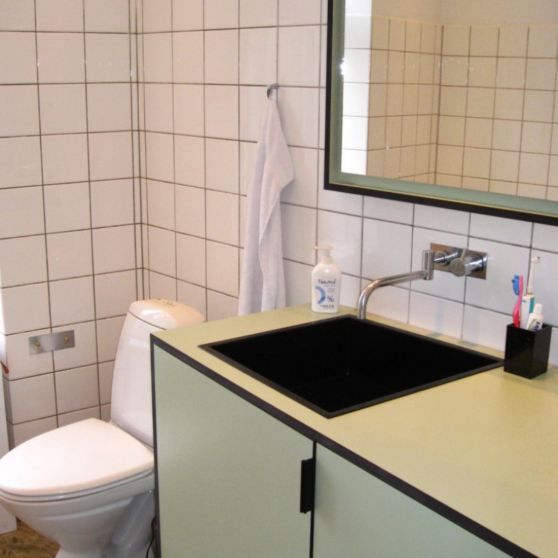 Frederiksberg - bad - skab & vask