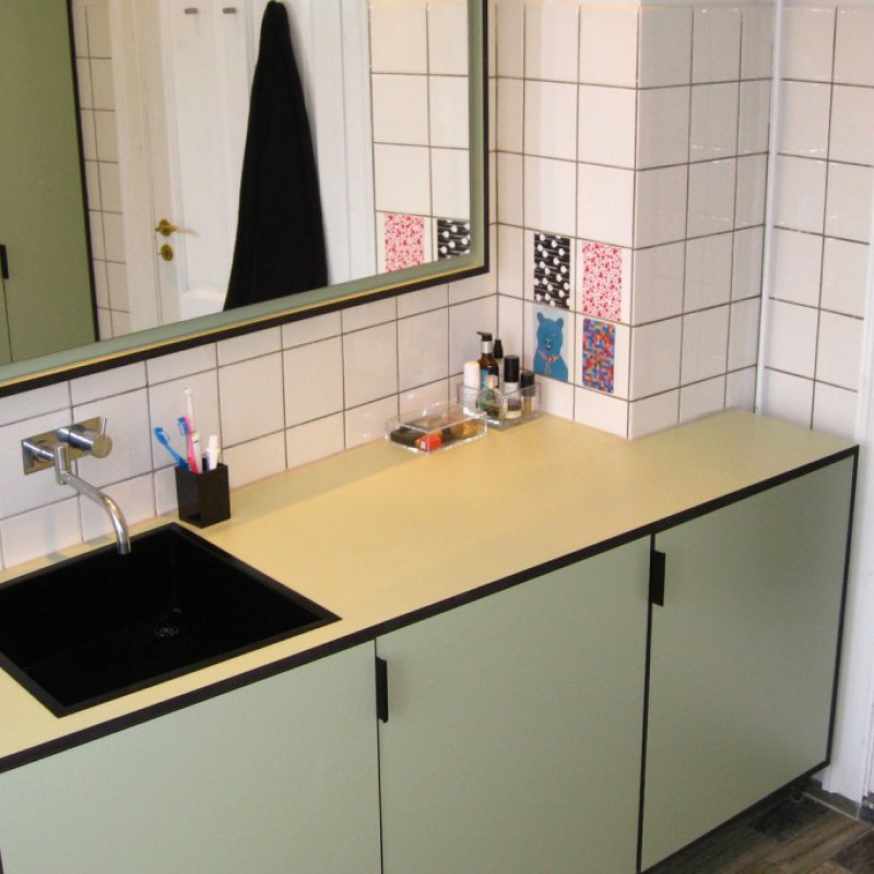 Frederiksberg - bad - skab & vask